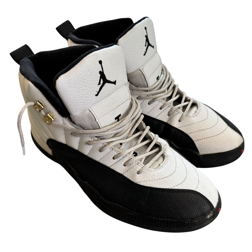 Nike Air Jordan 12 Retro Royalty Taxi White Black Gold BQ6852-008 Mens 11